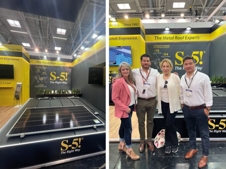 S-5! 36 m² Exhibition Stand at Intersolar