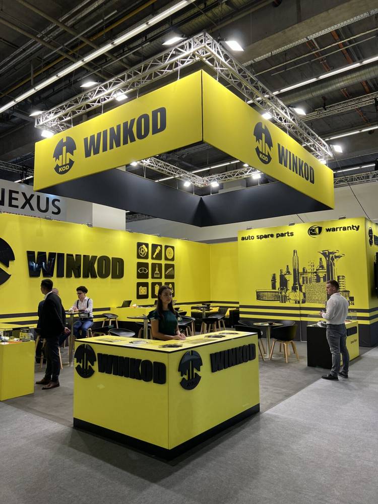Winkod 70 m² Messestand auf der Automechanika