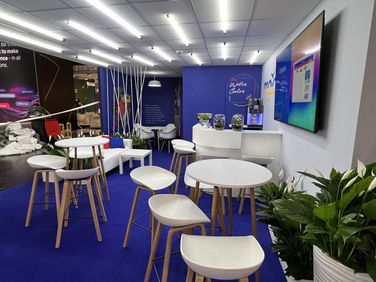 MGID 55 m² Double-Decker Exhibition Stand at DMEXCO