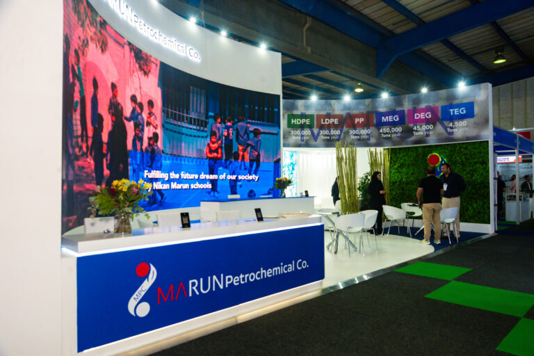 MARUN PETROCHEMICAL 66 m² individueller Messestand auf der ProPack