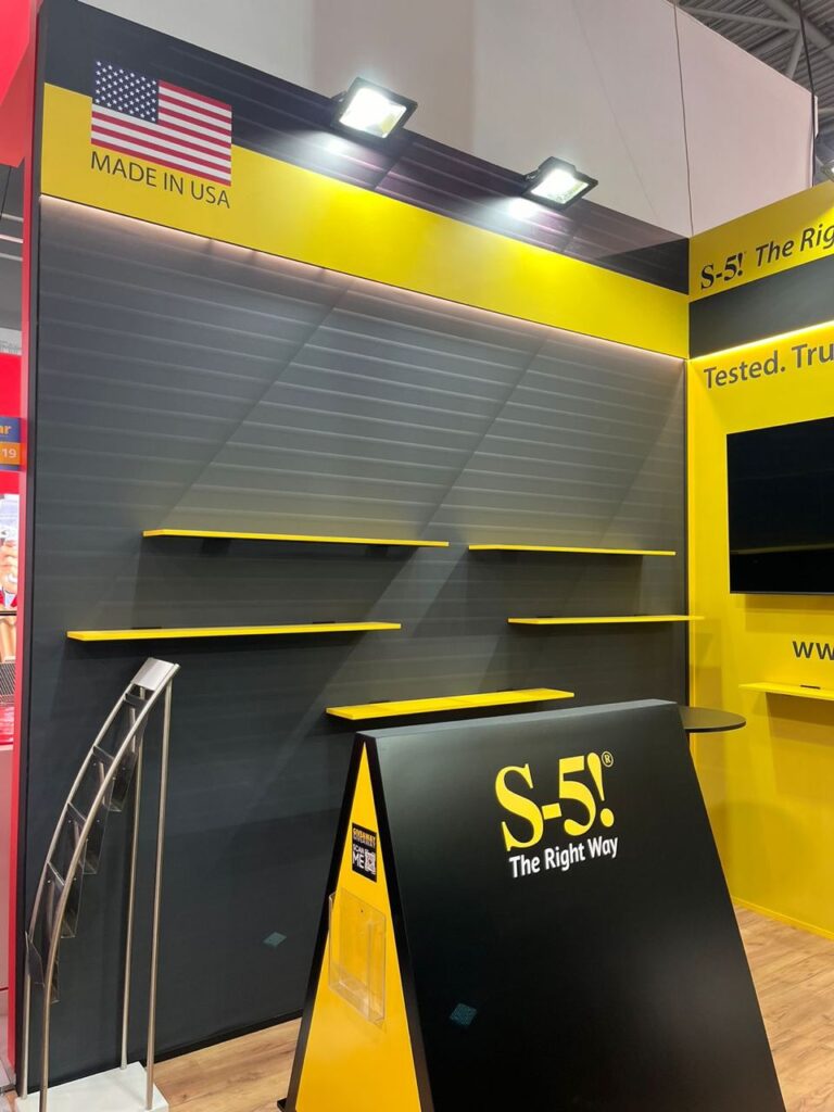 S-5! 36 m² Exhibition Stand at Intersolar