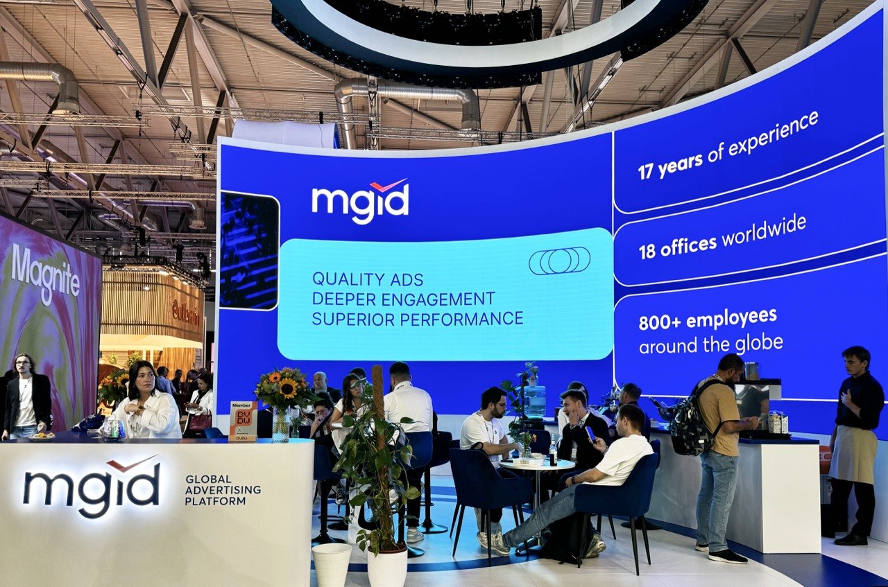 MGID 56 m² Messestand auf der DMEXCO
