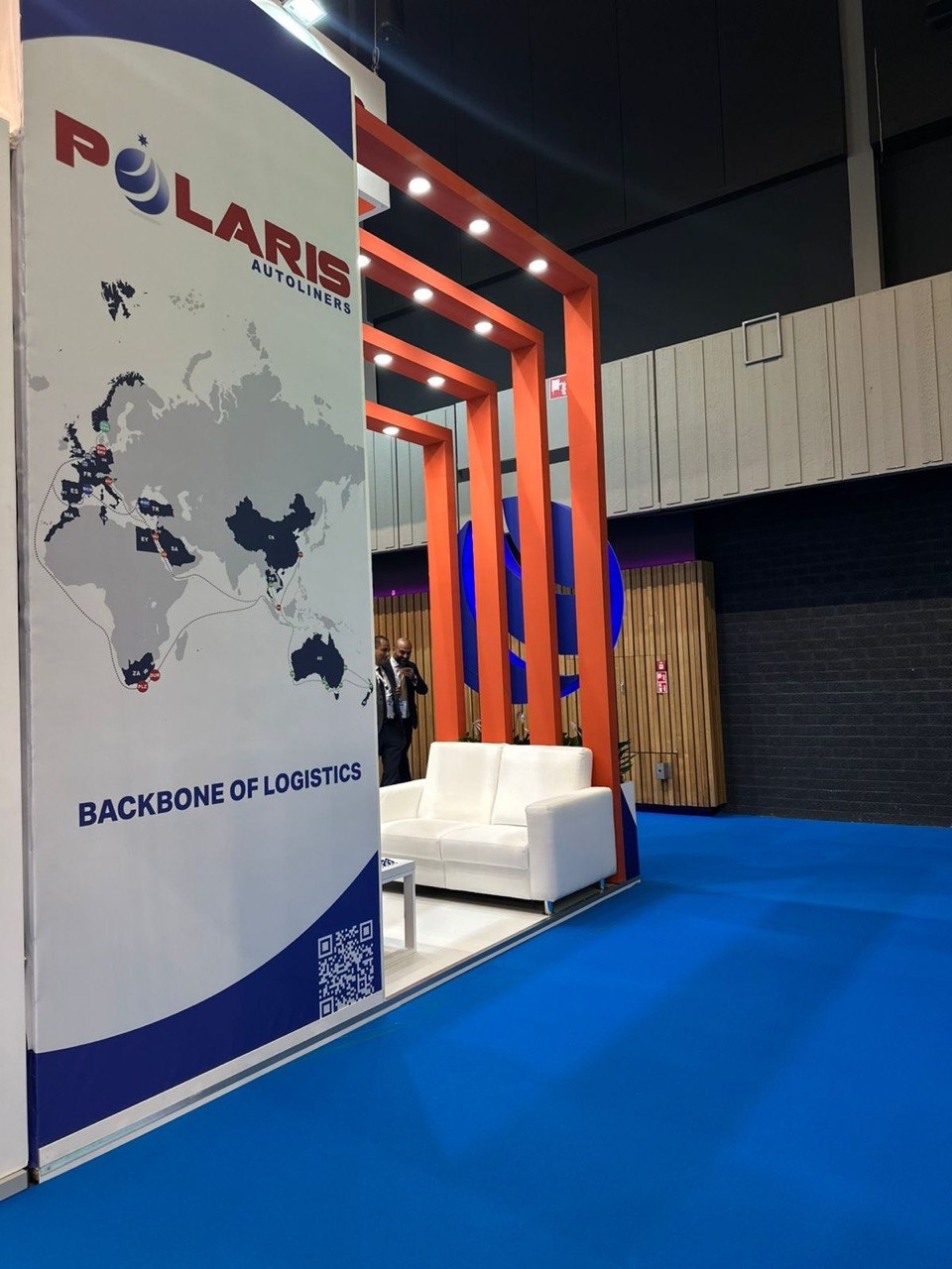 Polaris Autoliners 24 m² Exhibition Stand at Breakbulk Europe