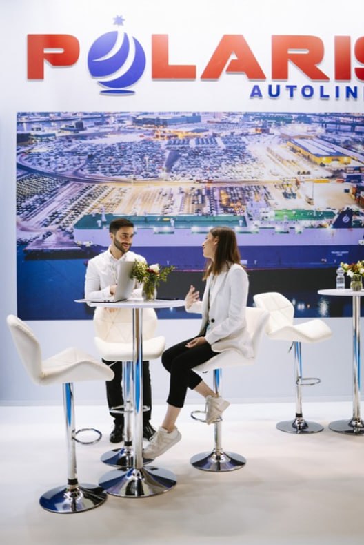 Polaris Autoliners 24 m² Exhibition Stand at Breakbulk Europe