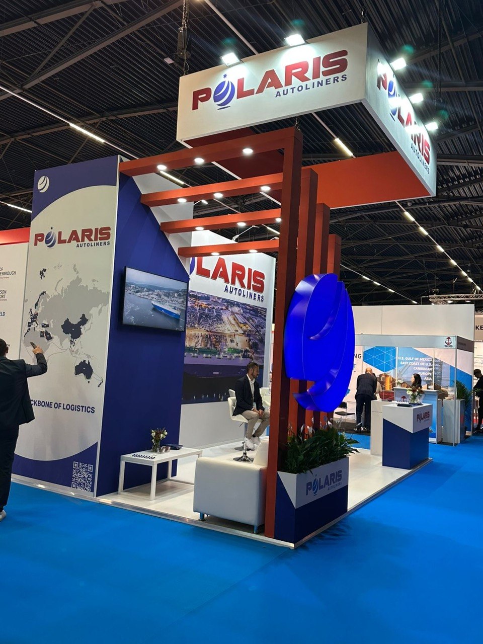 Polaris Autoliners 24 m² Exhibition Stand at Breakbulk Europe