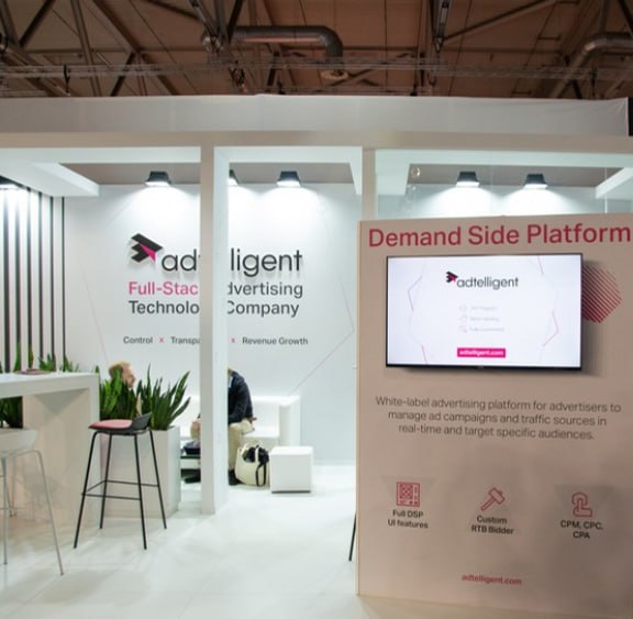 Adtelligent Ukraine Exhibition Stand at DMEXCO