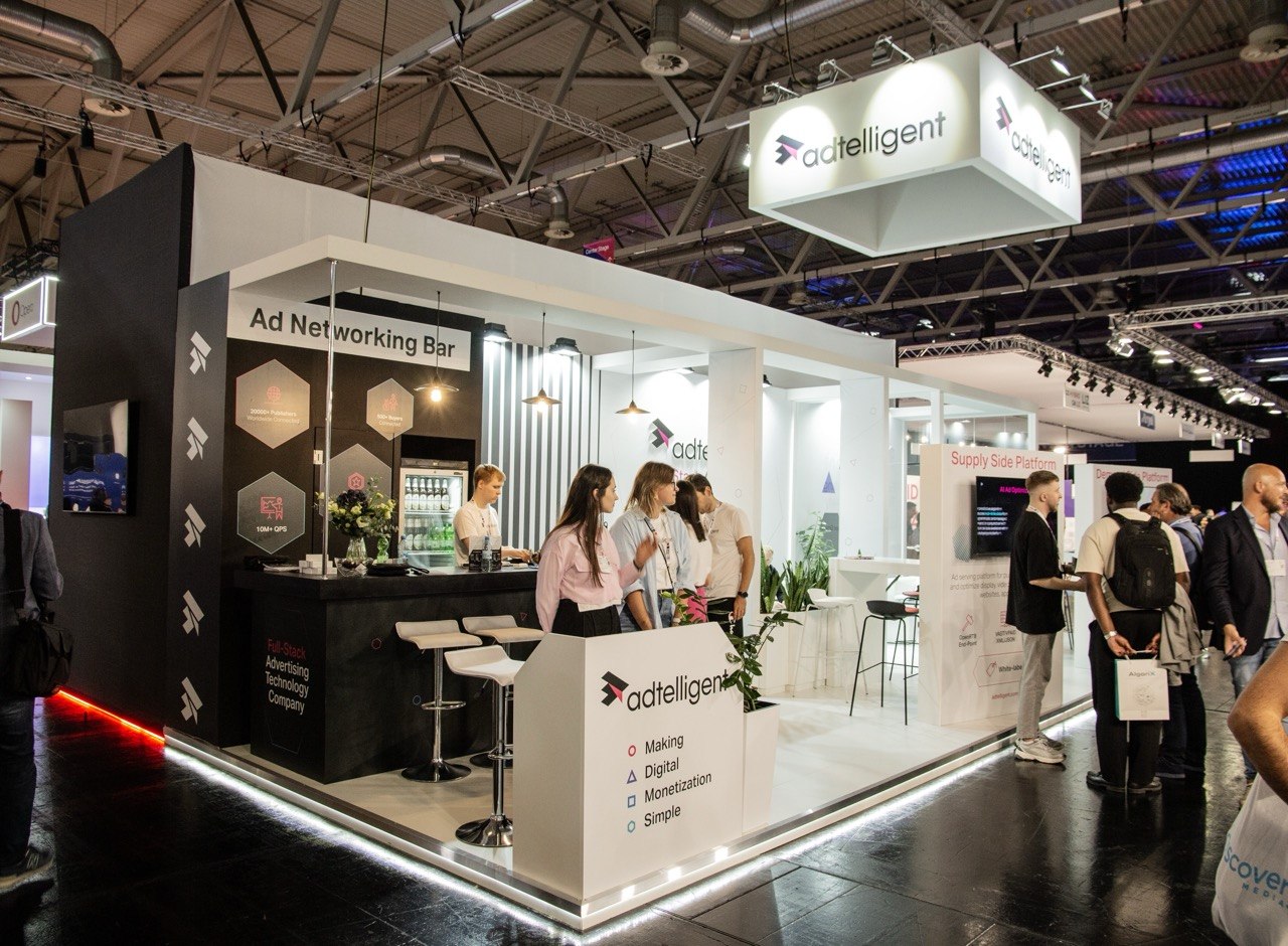 Adtelligent Ukraine Exhibition Stand at DMEXCO