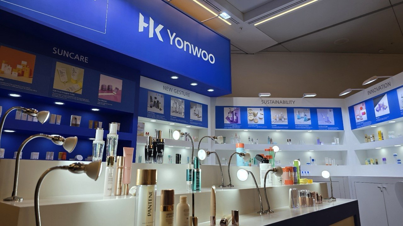 Yonwoo 15 m² Exhibition Stand at Luxe Pack