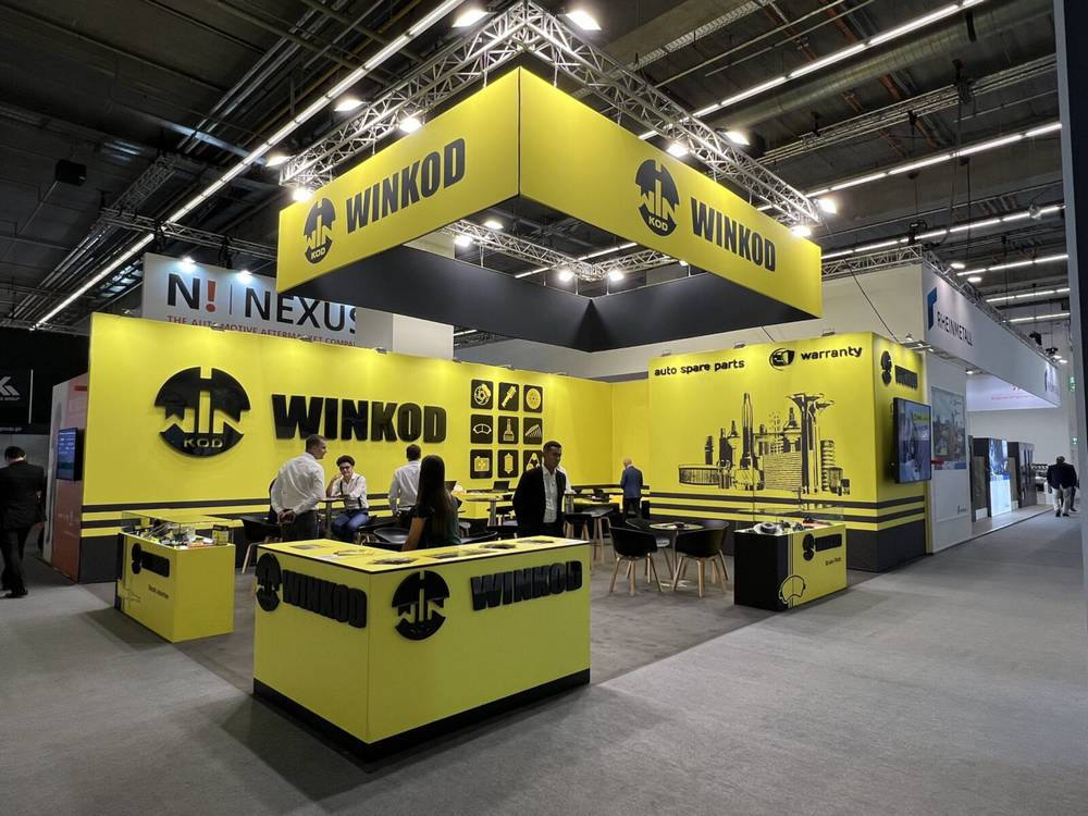 Winkod 70 m² Messestand auf der Automechanika