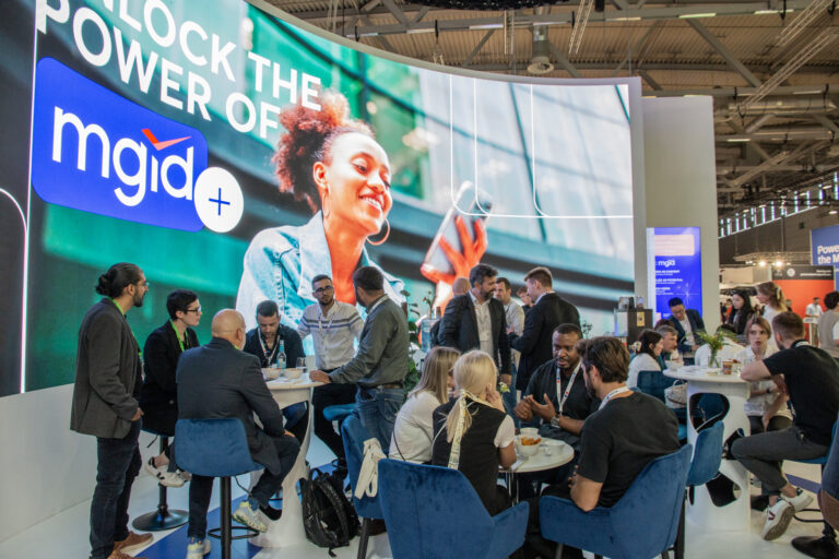 MGID 56 m² Messestand auf der DMEXCO