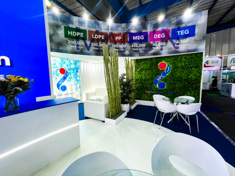 MARUN PETROCHEMICAL 66 m² individueller Messestand auf der ProPack