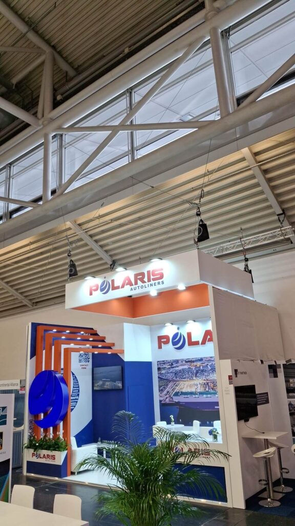 Polaris Autoliners 24 m² individueller Messestand auf der Transport Logistic