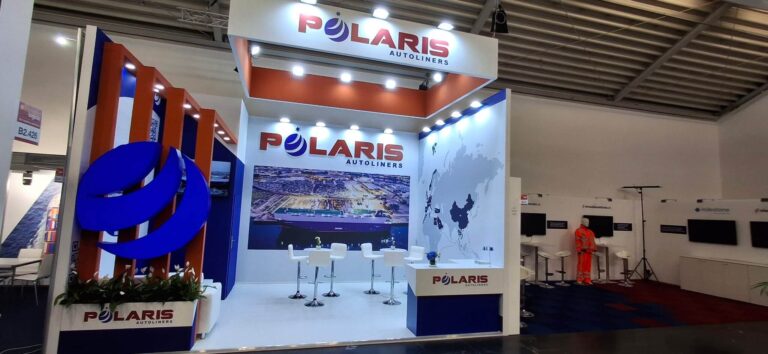 Polaris Autoliners 24 m² individueller Messestand auf der Transport Logistic