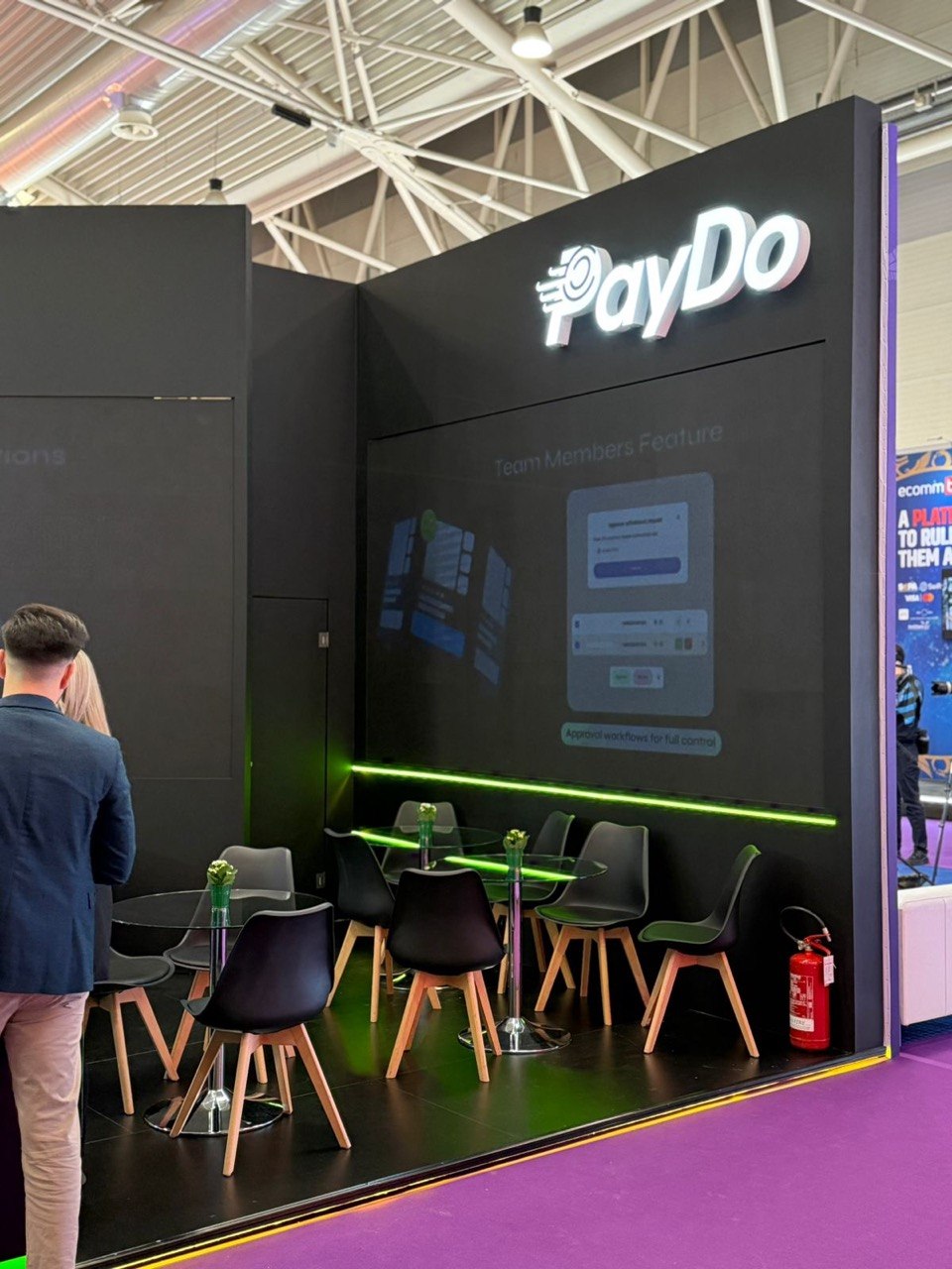 PayDo Messestand auf der Sigma