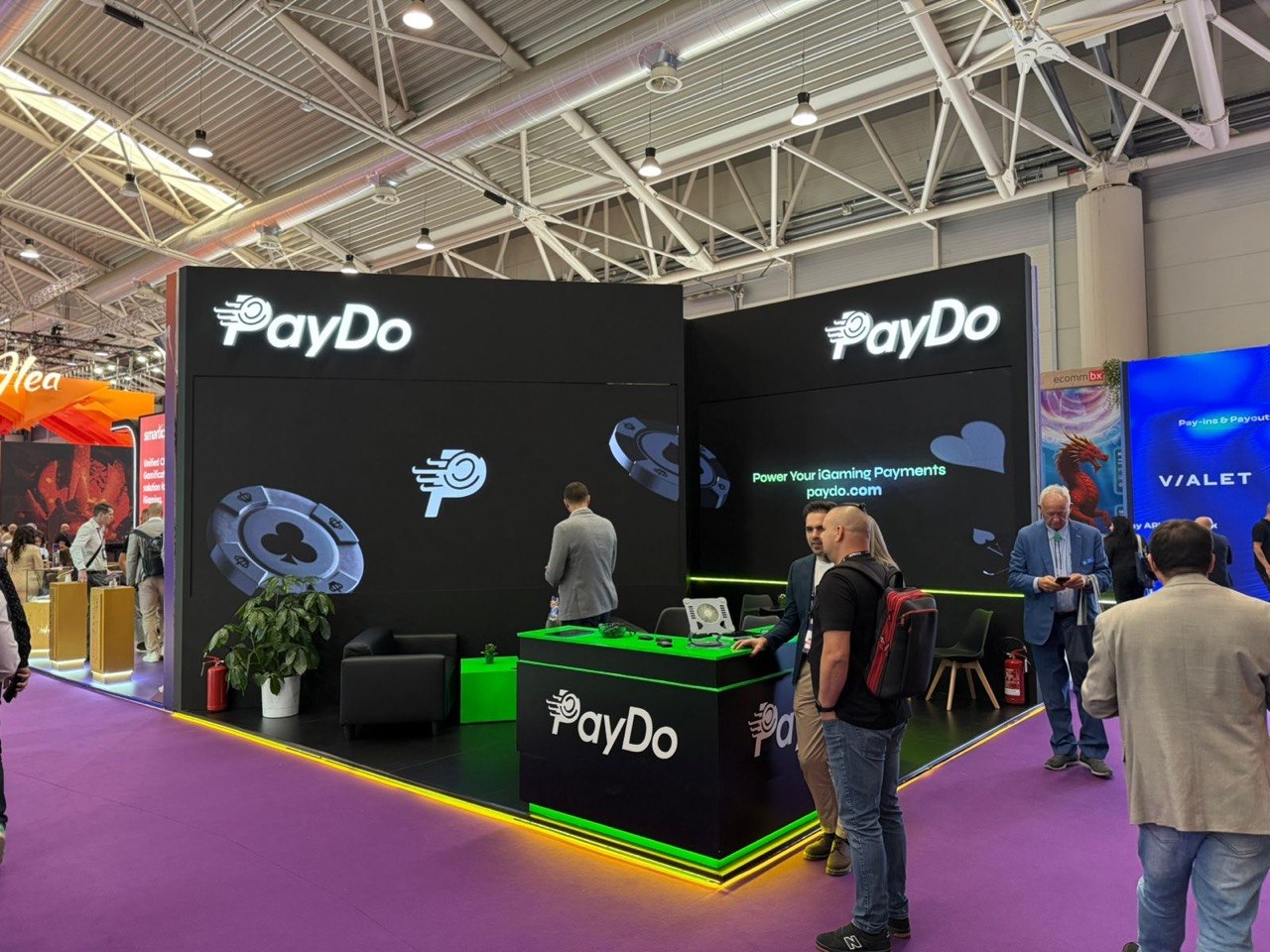 PayDo Messestand auf der Sigma