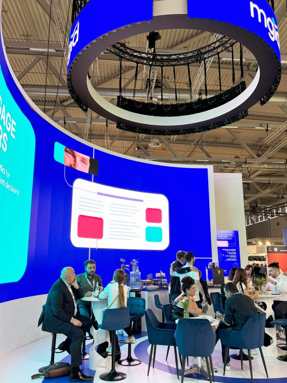 MGID 56 m² Messestand auf der DMEXCO