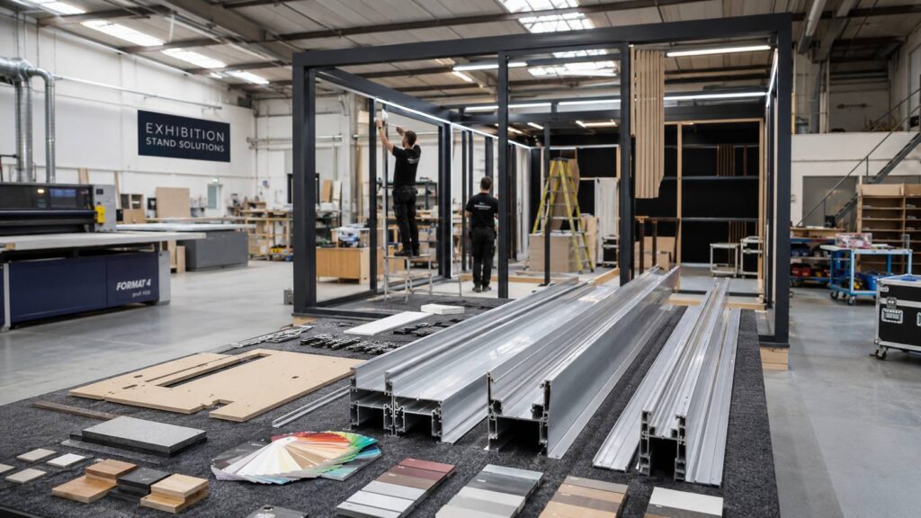 Exhibition Stand Production in Europe: Materials, Quality, and Delivery That You Can Rely On