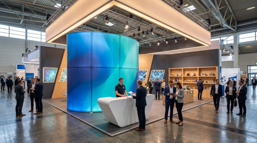 Messegrafik und Standdruck: Formate, Optionen und Preise